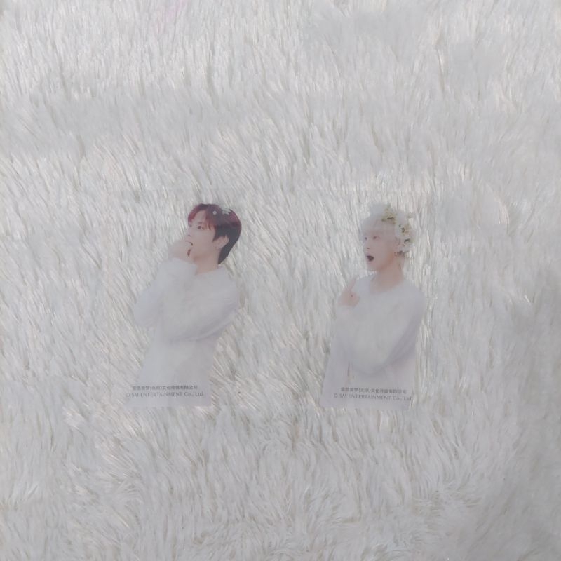 Official Merch MD Photocard PC WayV Kun Yangyang SG 23 Seasons Greetings 2023 Clear Photo Card Origi