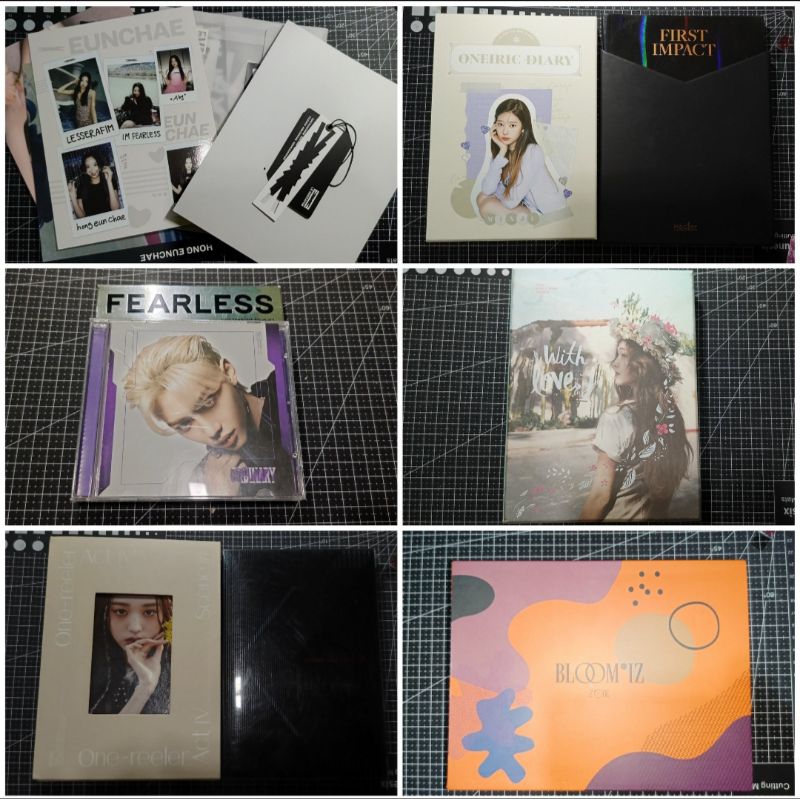 ALBUM ONLY MURAH LESSERAFIM IZONE STRAYKIDS KEP1ER