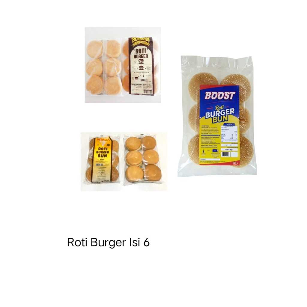 

Bernadi Vitalia Boost Roti Burger Hotdog Halal BPOM