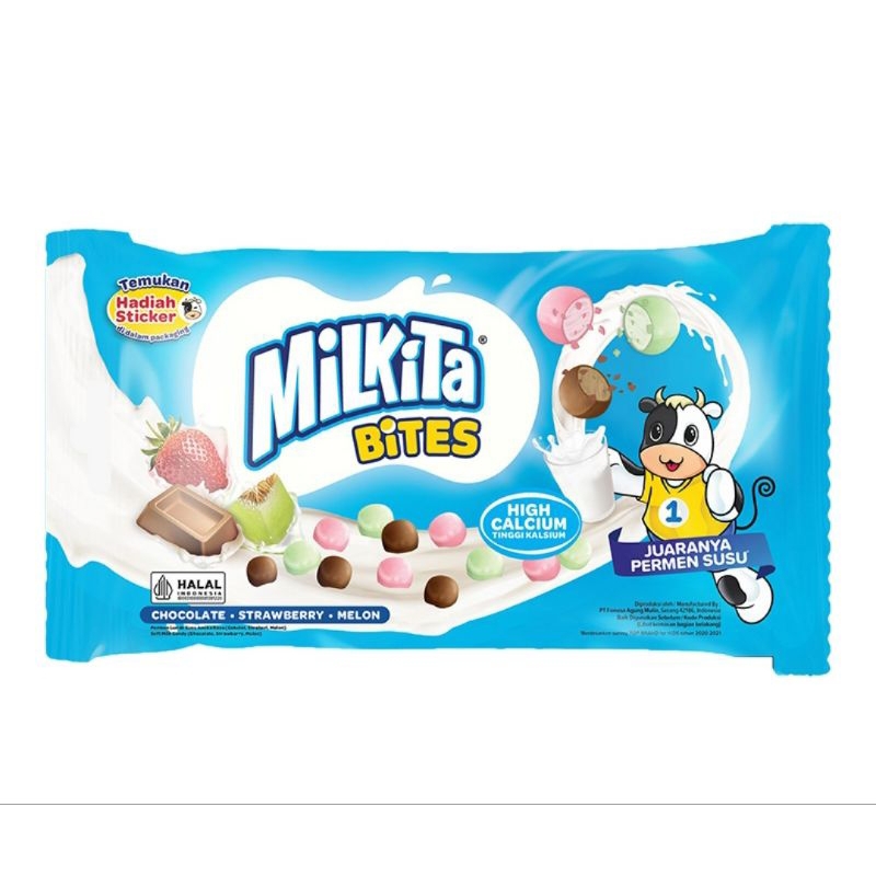 

Milkita Bites Permen Susu 24 g