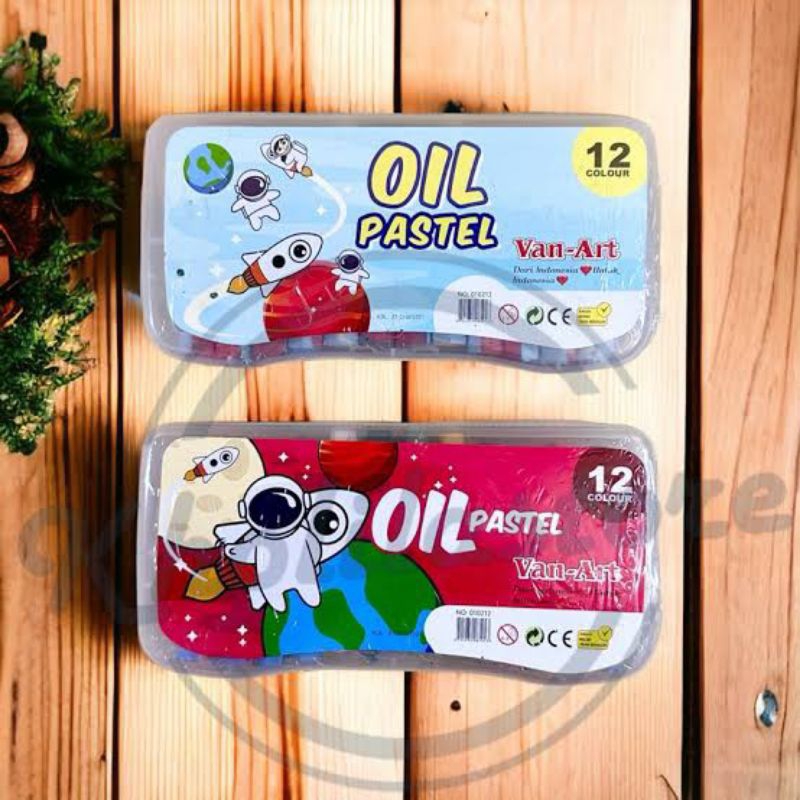 

Pewarna Crayon/Oil Pastel Murah Isi 12 VanArt No.010212 ATK