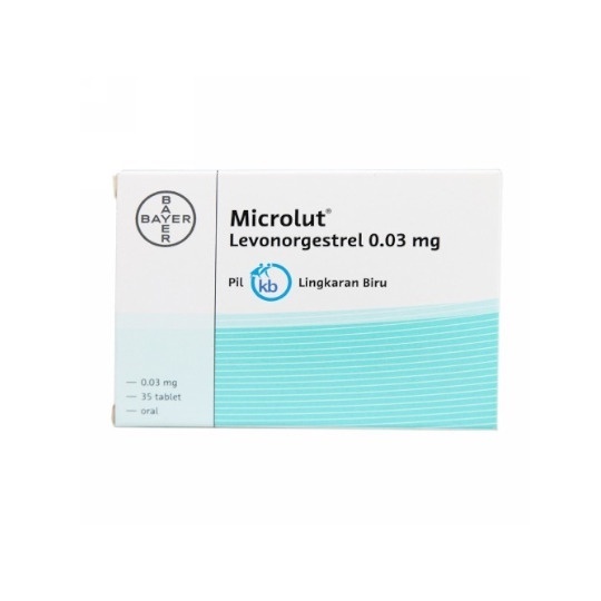 MICROLUT 30MCG ISI 35 TABLET / LEVONORGESTREL / PIL KB