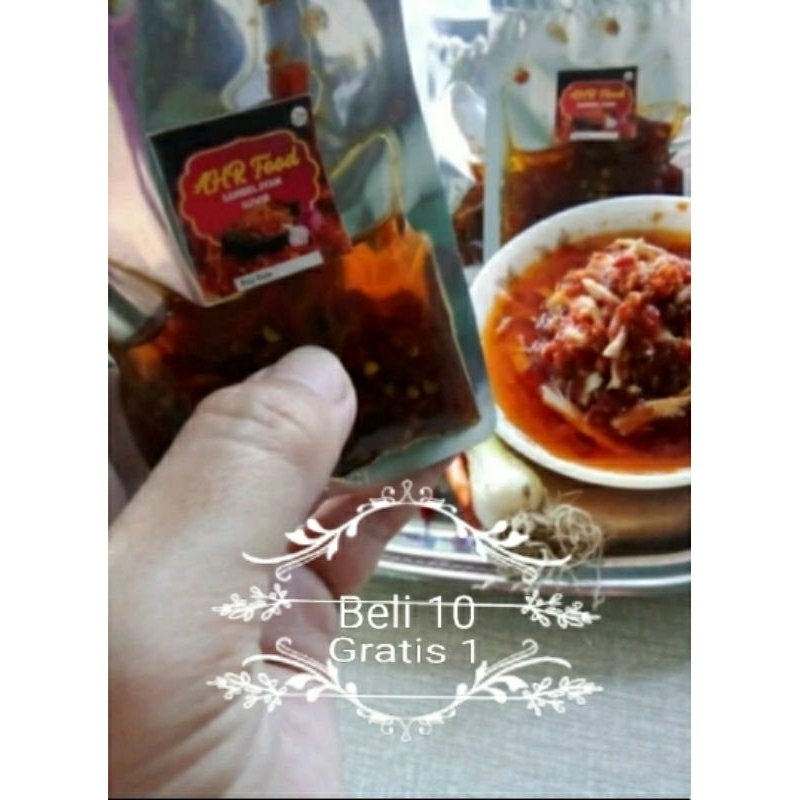

SAMBAL AYAM SUWIR AHR FOOD PROM0 BELI10 GRATIS 1