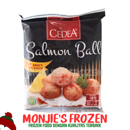 

Cedea Salmon Ball 200gr - Baso Salmon Dengan Spicy Teriyaki Sauce