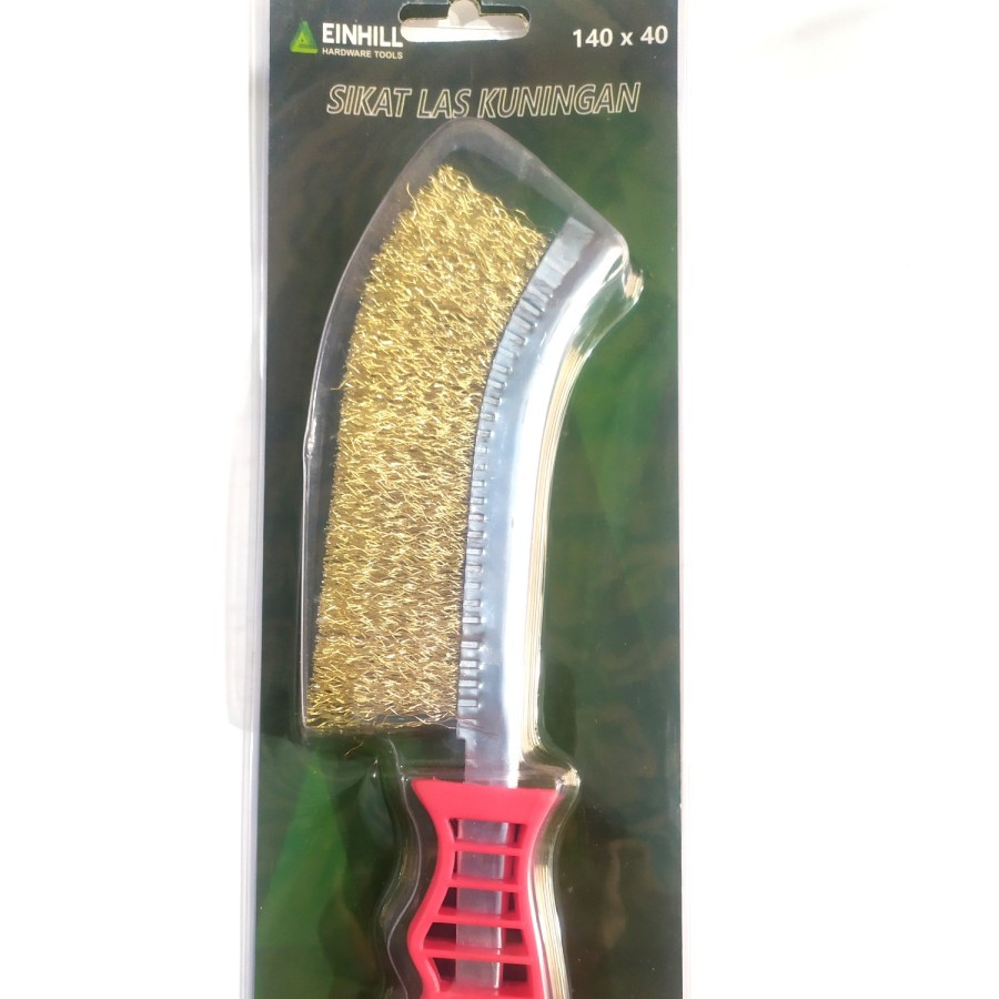 Sikat las, baja, kawat, kuningan einhill