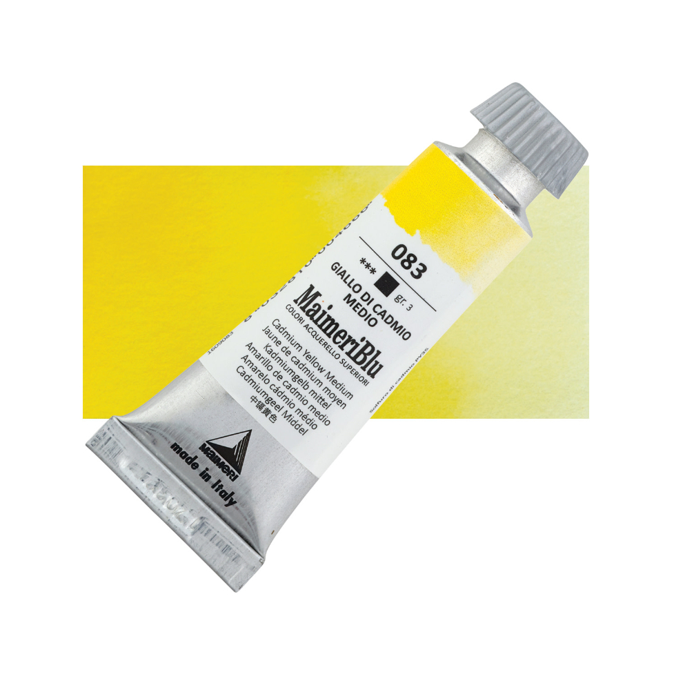 

Cat Air Lukis Maimeri Blu Watercolour 12ml MaimeriBlu Cadmium Yellow Medium 083 M1609083 - PC