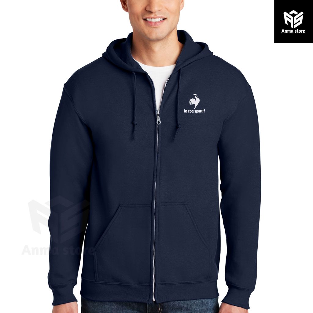 Hoodie Zipper Sweater Le Coq Sportif