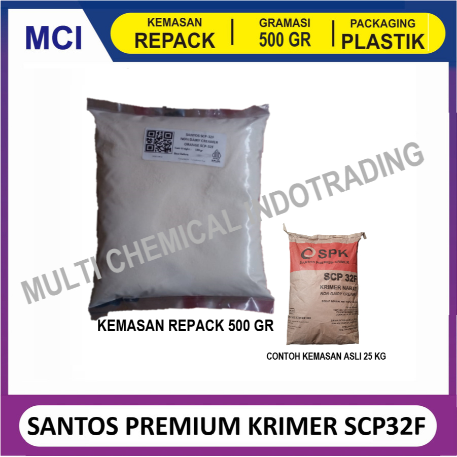 

SANTOS PREMIUM KRIMER NON DAIRY CREAMER ORANGE SCP 32F - REPACK 500 GR