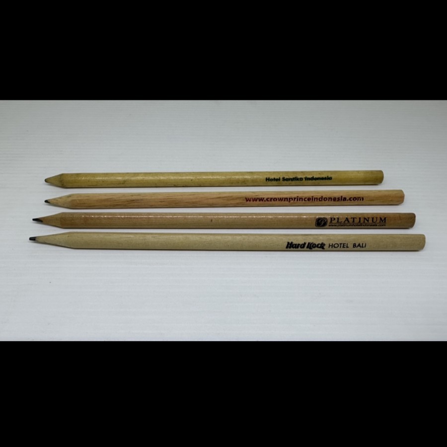 

Pensil Pinsil Pencil kayu serut HOTEL TERNAMA STARS Amenity Hotel