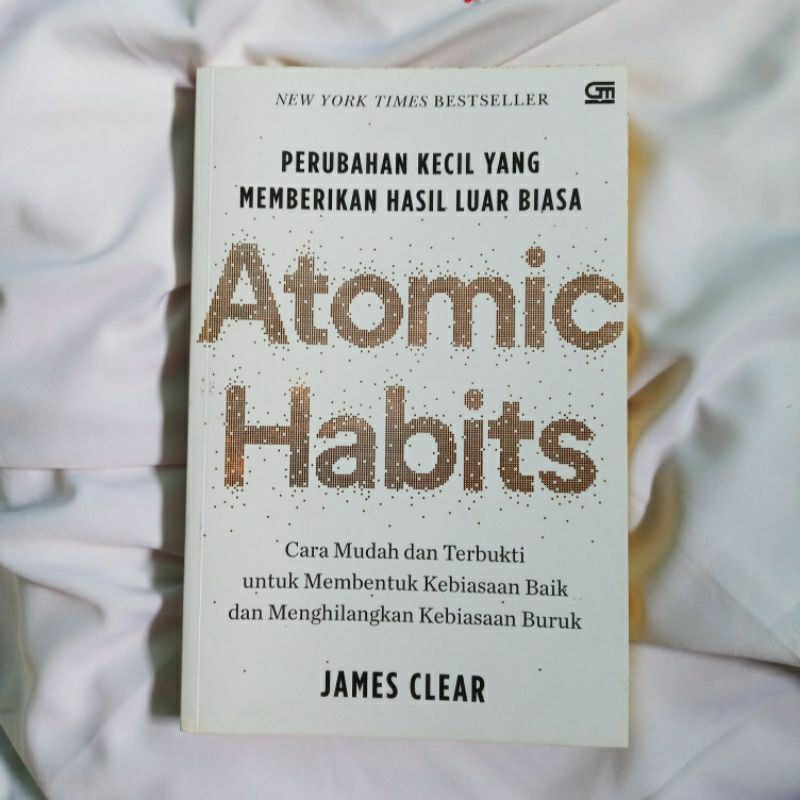 Atomic Habits - James Clear Original (Preloved / Bekas)