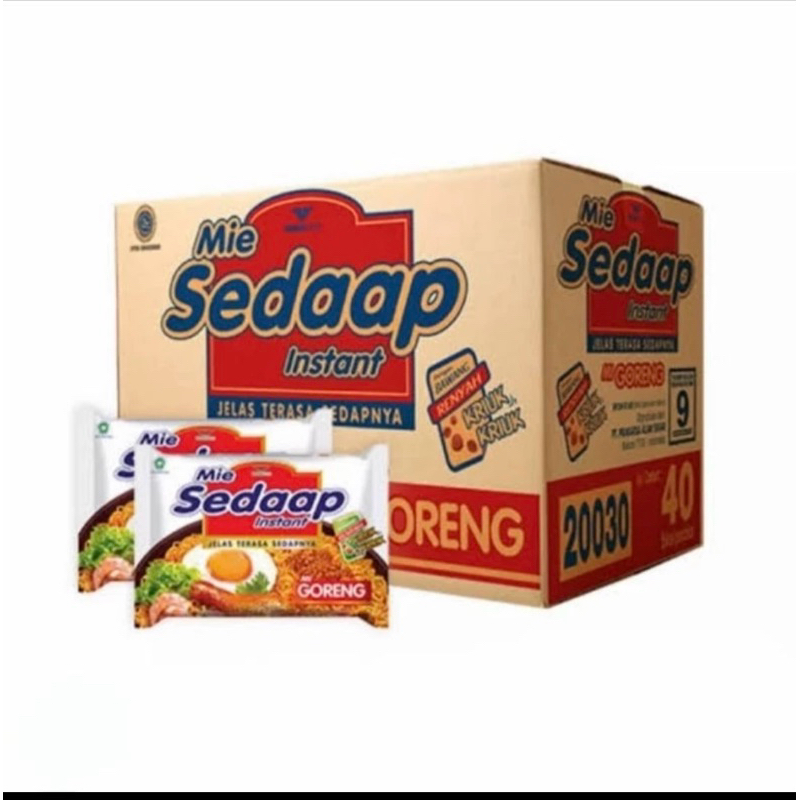 

Mie Sedaap goreng 1 dus isi 40 pcs