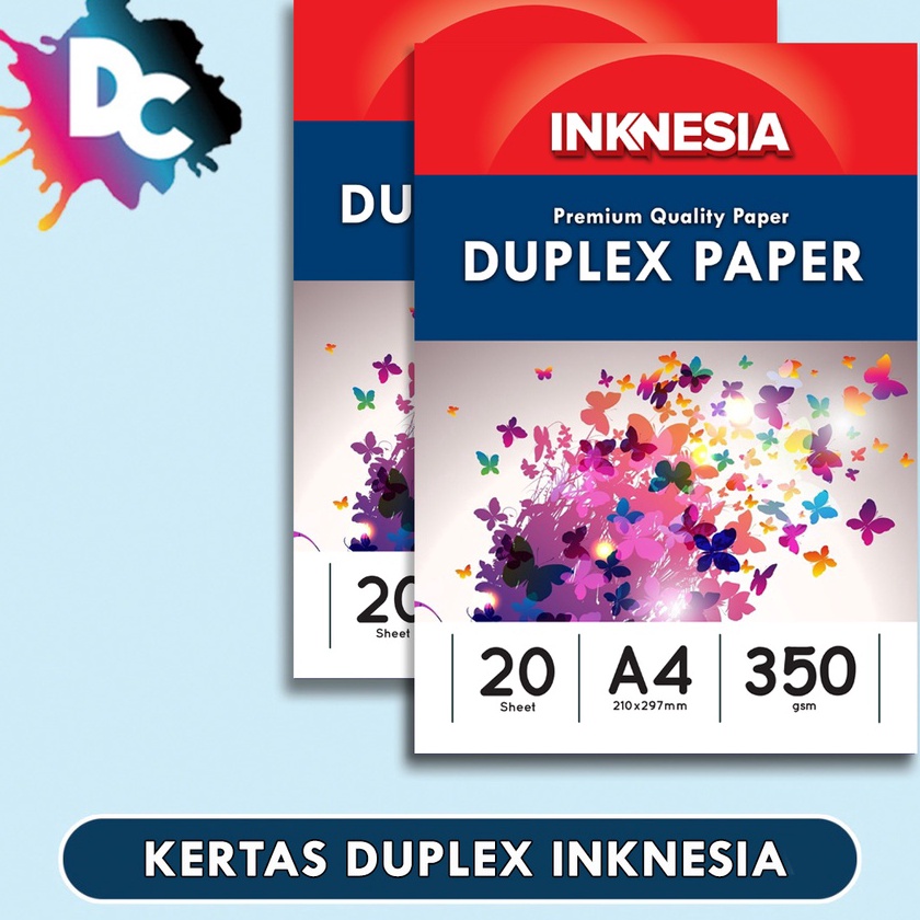 

Termurah Kertas Karton Tebal Duplex Karton Dupleks 35 gsm A4 isi 2 Lembar