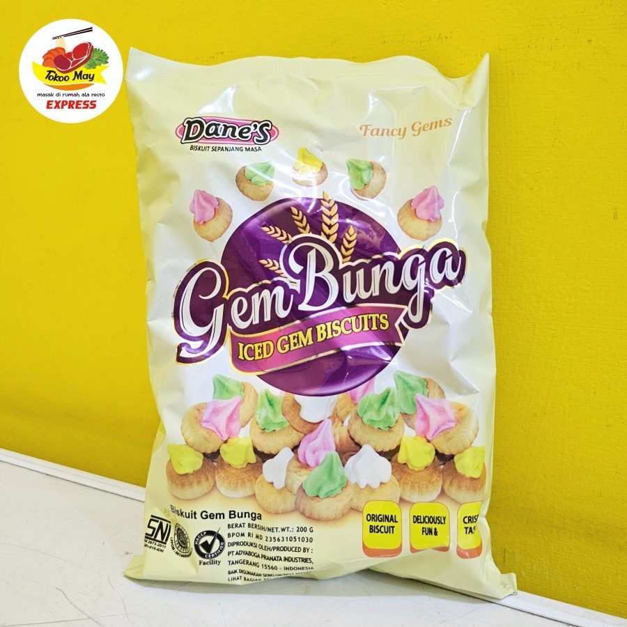 

Danes Biskuit Gem Bunga 200gr