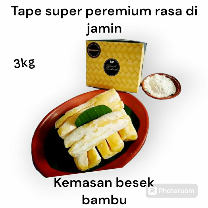 

tape singkong mentega manis empuk halus