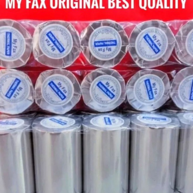 

Extra Kertas kasir thermal EDC bluetooth ukuran 57x4 paket 1pak isi 1 roll
