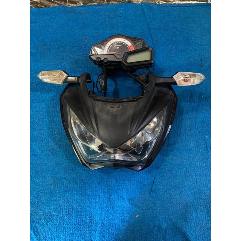 Headlamp reflektor mika lampu depan fulset speedometer Kawasaki ninja z250 fi original