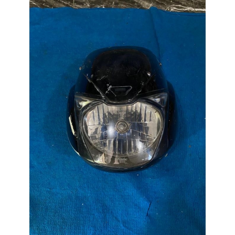 Headlamp reflektor mika lampu depan fulset speedometer Kawasaki bajaj Pulsar 180 220 original