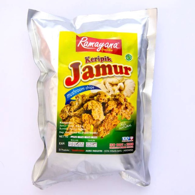 

DIJAMIN BARU APELICIOUS Keripik Jamur kripik khas Malang