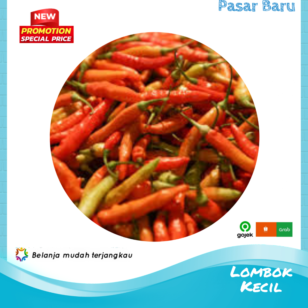 

Lombok Kecil / Cabe Kecil • 250 gram ✓ Murah | Pasar Baru Makassar