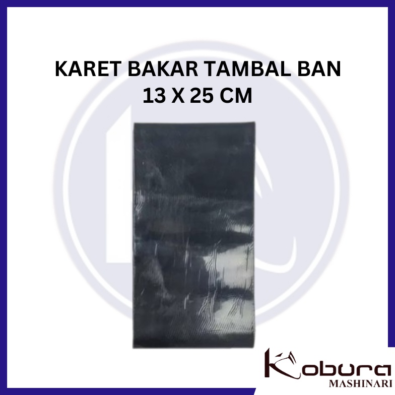 BONANZA Karet Bakar Tambal Ban Merek Swallow Ukuran 13 x 25 cm Lem Karet Tambal Ban Kendaraan