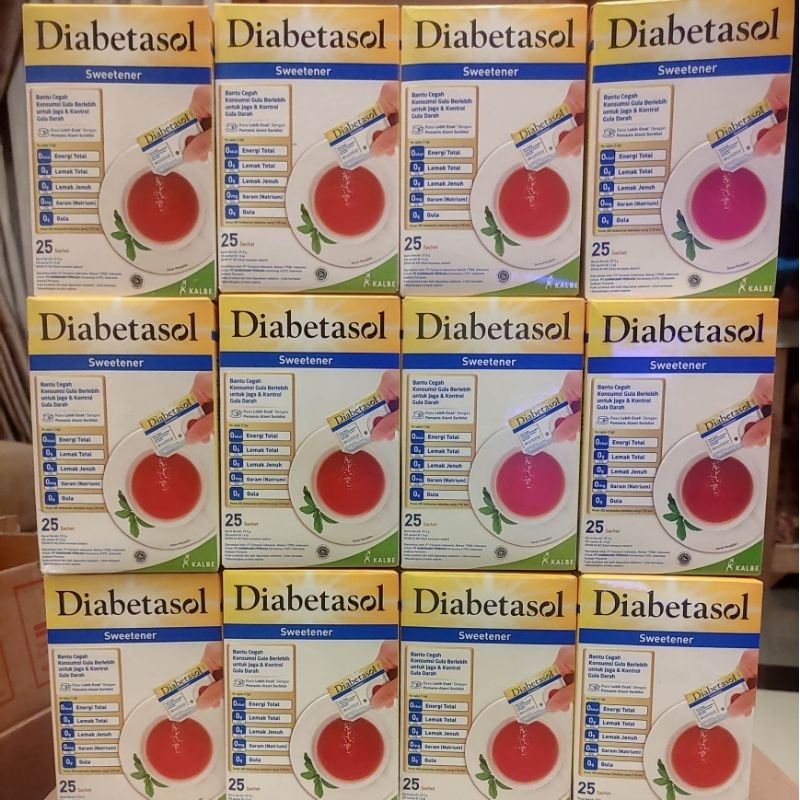 

DIABETASOL SWEETENER 25 pcs