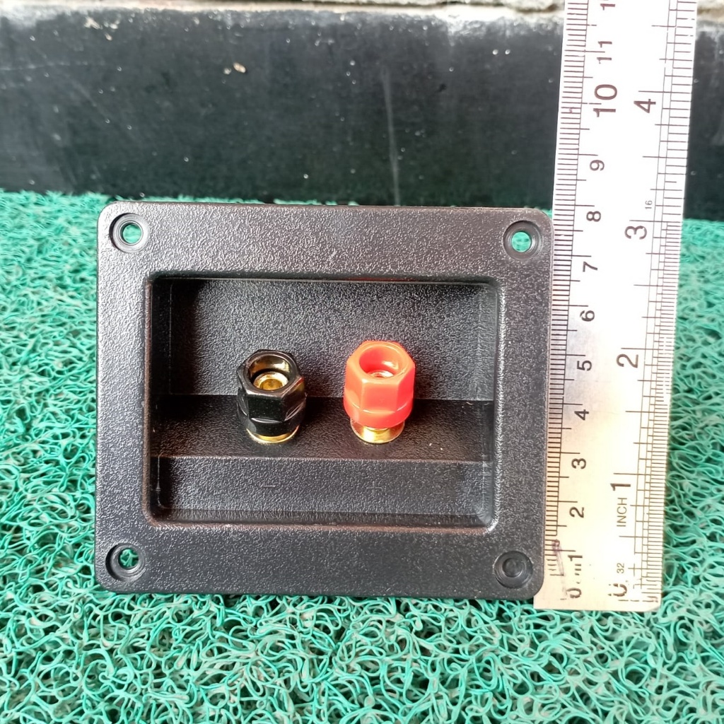 Terminal Speaker Binding Post KOTAK PVC IMPORT