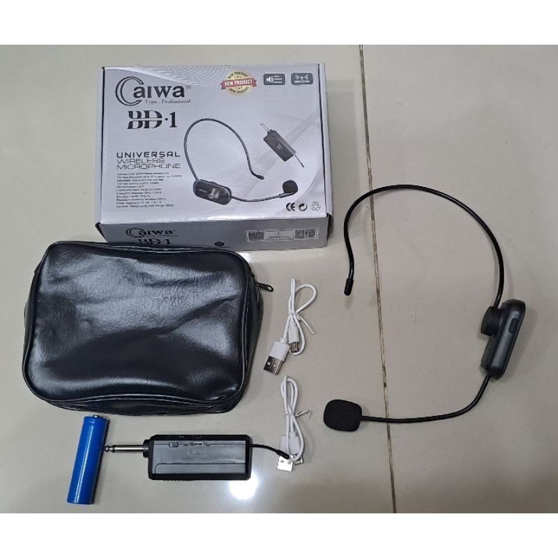 mic bando wireless caiwa BD 1 / mic imam bando wireless caiwa BD 1 / microphone imam bando caiwa BD 