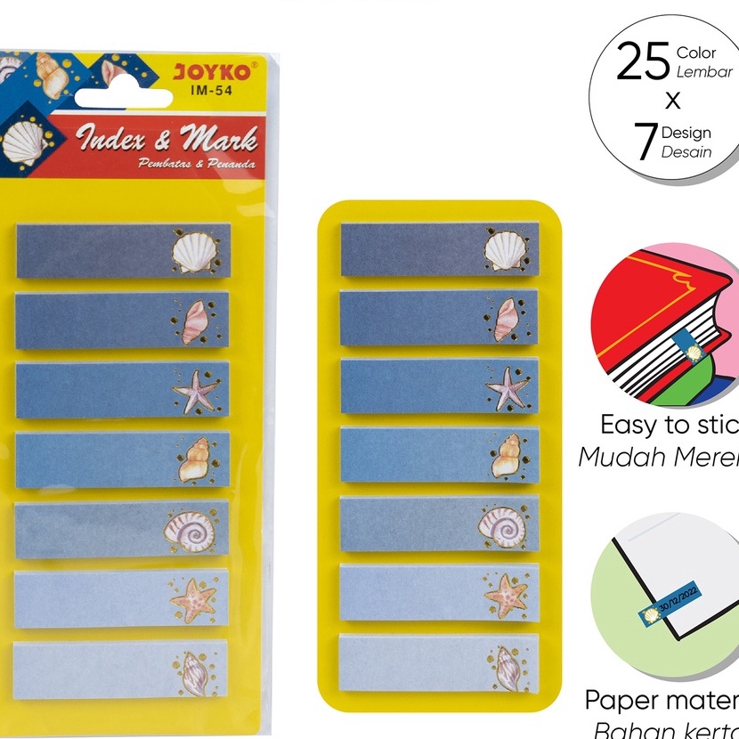 

HJ6 Index Mark Penanda Pembatas Joyko IM54 Kertas