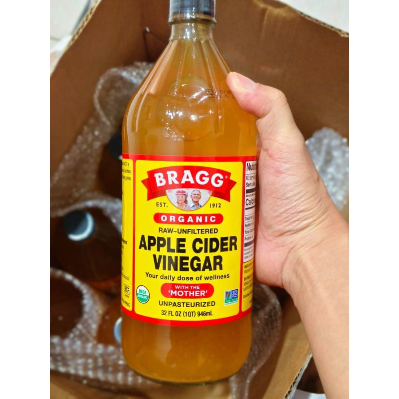 

Brangg apple cider vinegar 946ml /cuka apel organik 946ml