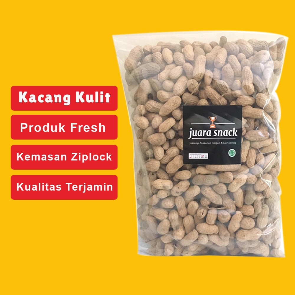 

Juara Snack - Kacang Kulit Sangrai 500gr