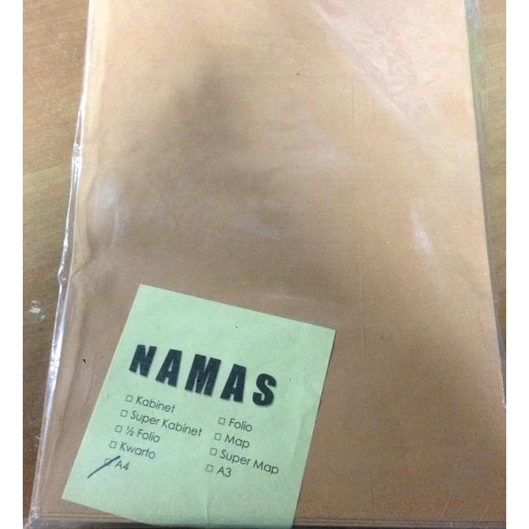 

Kilat Amplop Coklat Ukuran A4 Isi 1 lembar