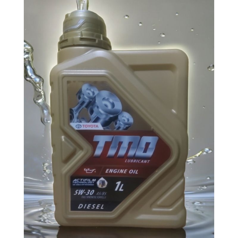 Oli TMO Toyota Innova Fortuner Diesel  SAE 5W30 5W-30 GOLD Full Synthetic 1 LITER