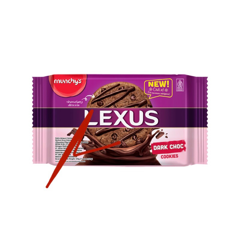 

Munchy’s munchys lexus Cookes biskuit 190g