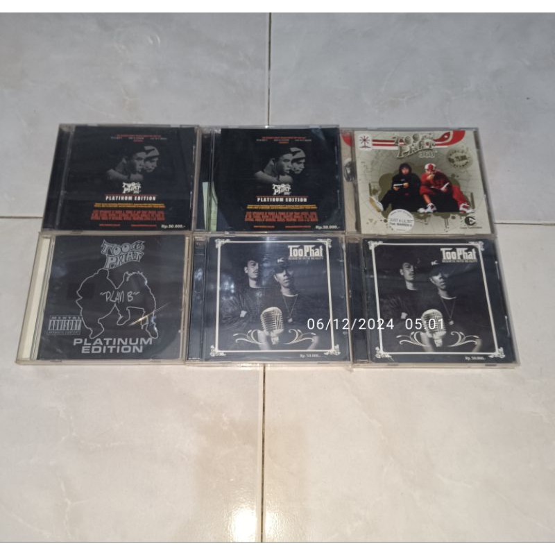 cd Malaysia TOO PHAT album 360 PLATINUM EDITION / 360 / PLAN B Platinum EDITION / REBIRTH INTO REALI