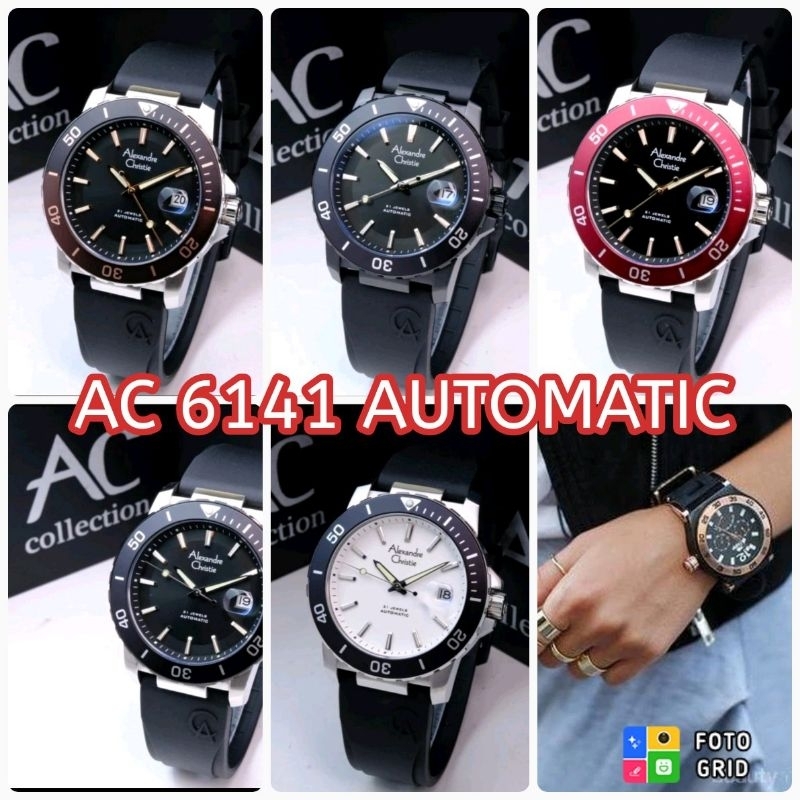 AC6141 MATIC / Alexandre christie AC 6141 rubber AUTOMATIC