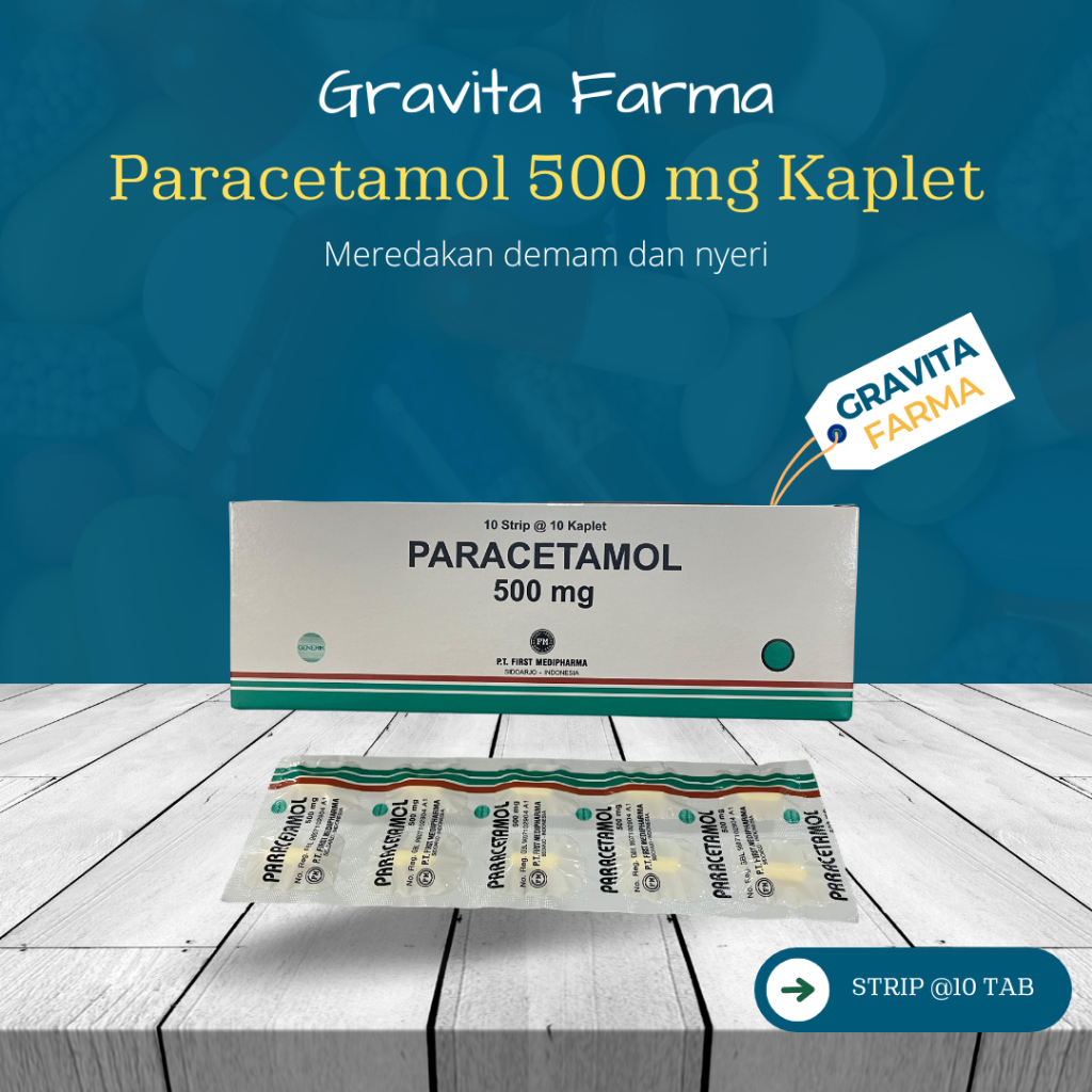 Paracetamol Generik - jual per strip