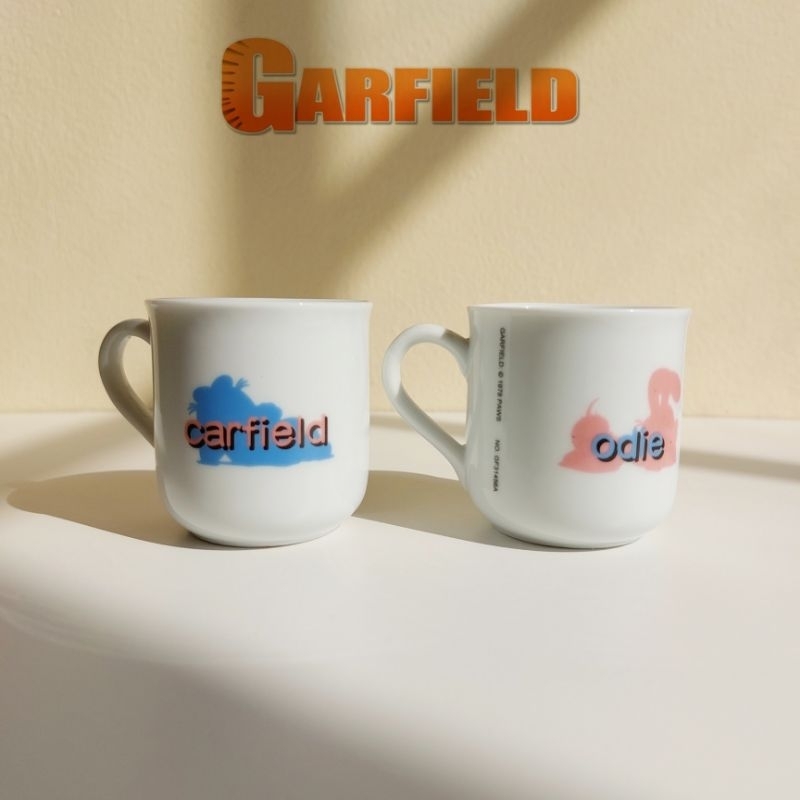 Mug Keramik Mini Garfield & Odie