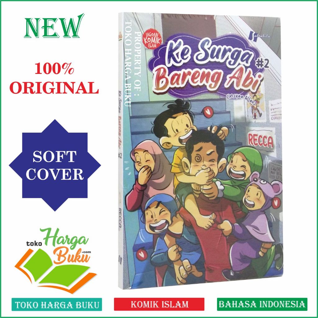 Foto Ke Surga Bareng Abi Seri 2 Insyaa Allah Komik Anak Kesurga Bareng Ayah Aby Umi Komik Bergambar Full Color Penerbit Salsabila
