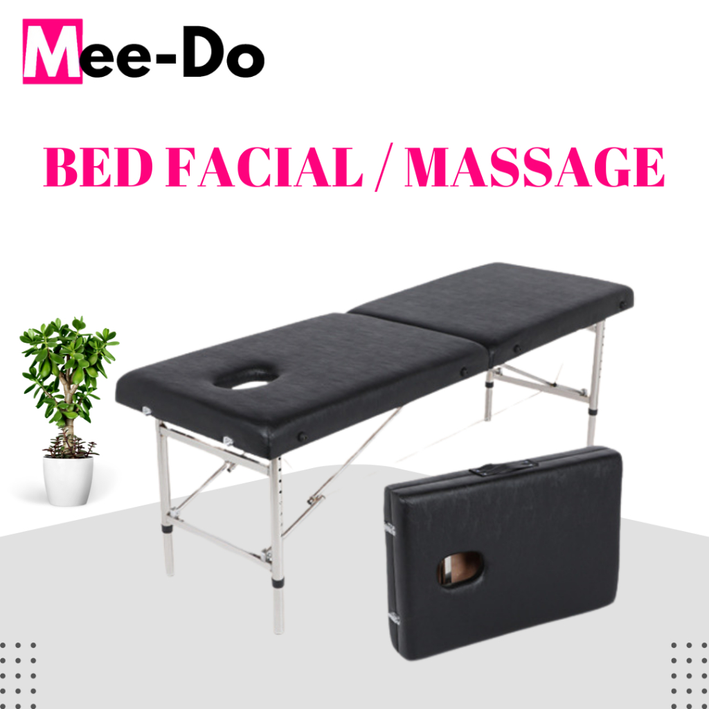 TERLARIS Ranjang Bed Facial Eyelash Kasur Massage Therapy Pijat Portable Lipat