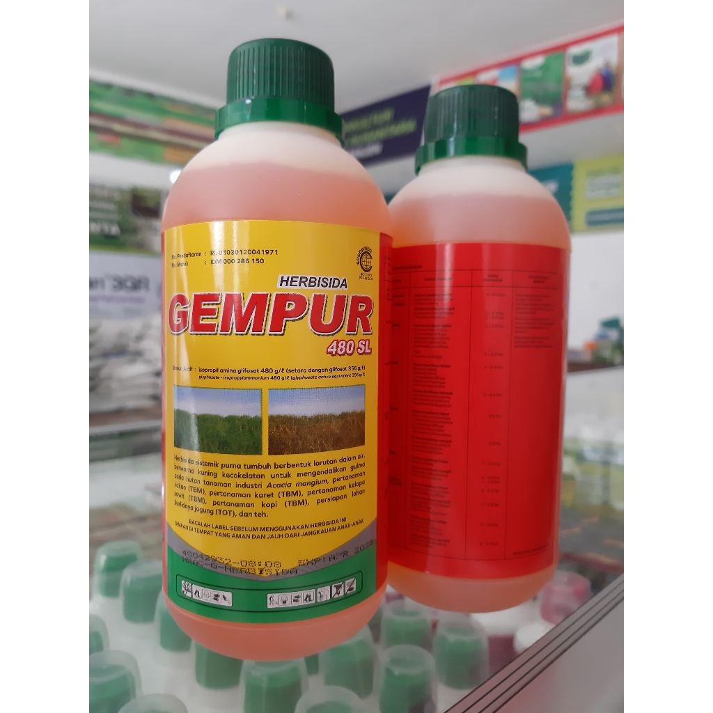 Gempur 480SL 500ml Herbisida Obat Pembasmi Rumput Sistemik