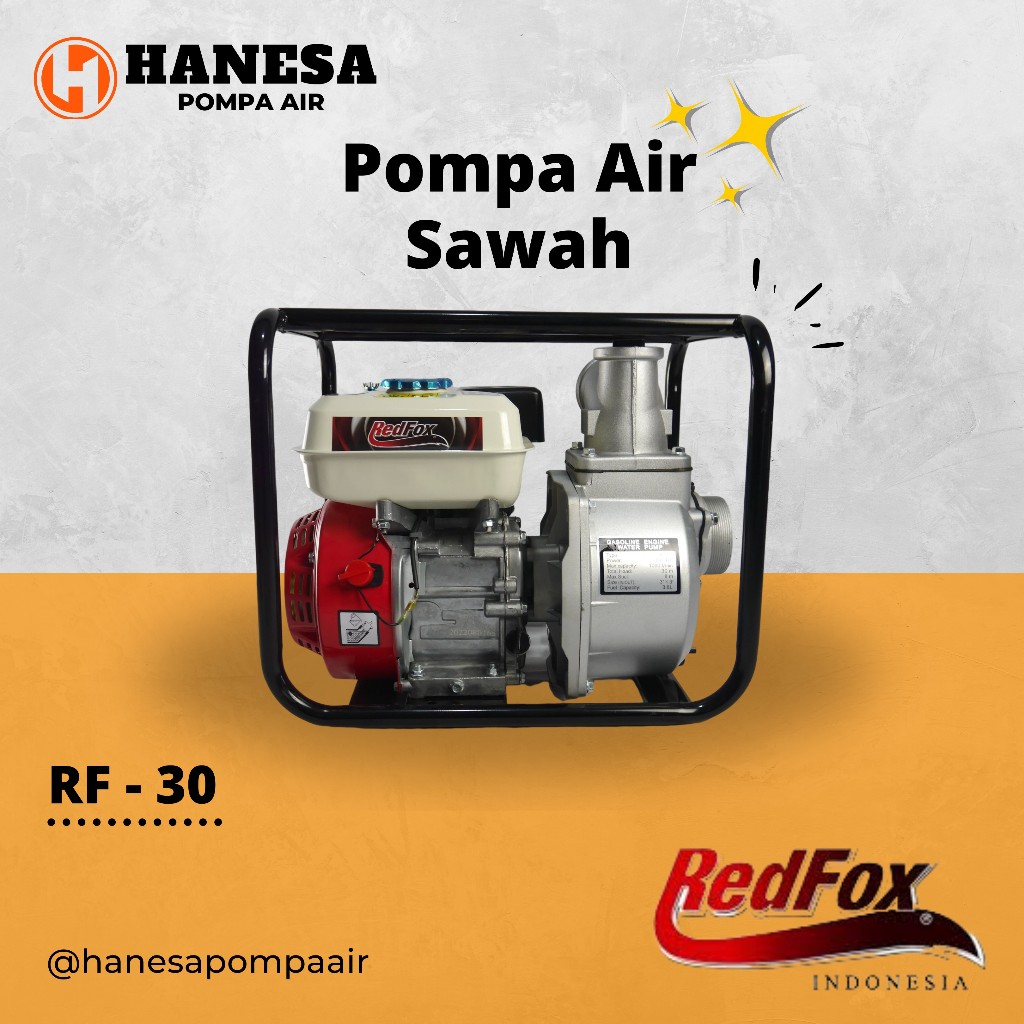 RedFox RF-30 Pompa Air Sawah