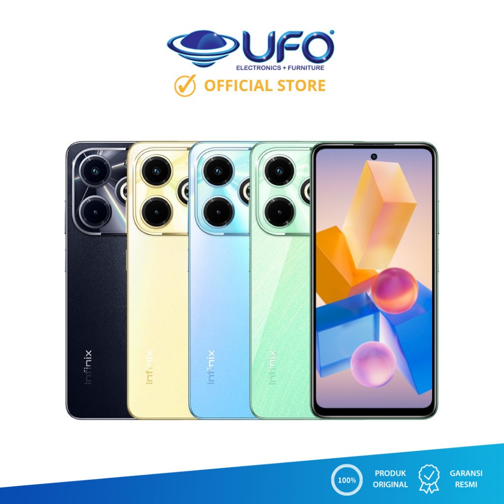 INFINIX HANDPHONE HOT 40i RAM 8/256GB GOLD