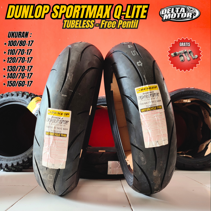 Ban Dunlop SPORTMAX Q-LITE 100/80 110 120 130 140 150 / 70 Ring 17