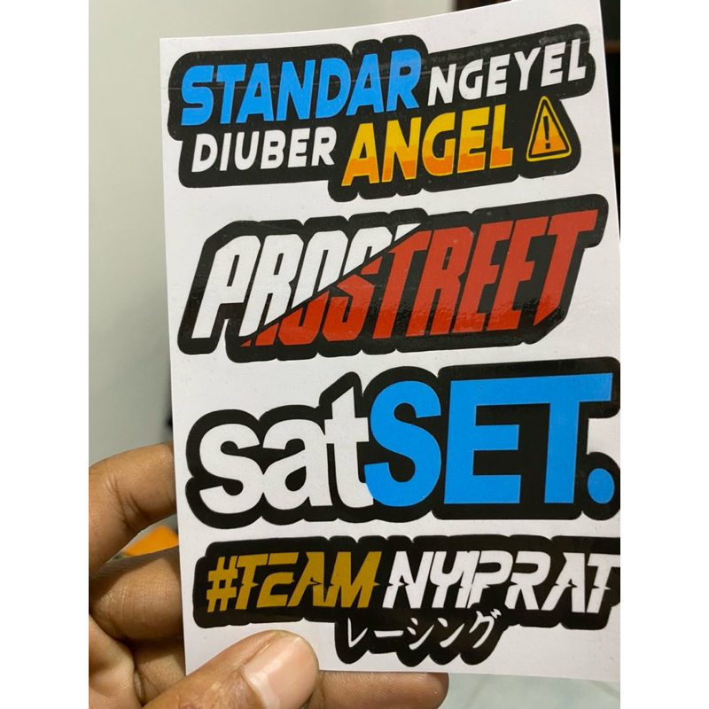 

Sticker pacu aestatic viral keren