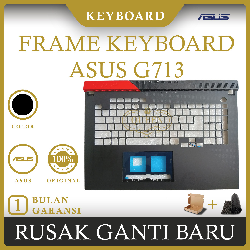 FRAME KEYBOARD LAPTOP ASUS ROG Strix G17 G713 ORIGINAL