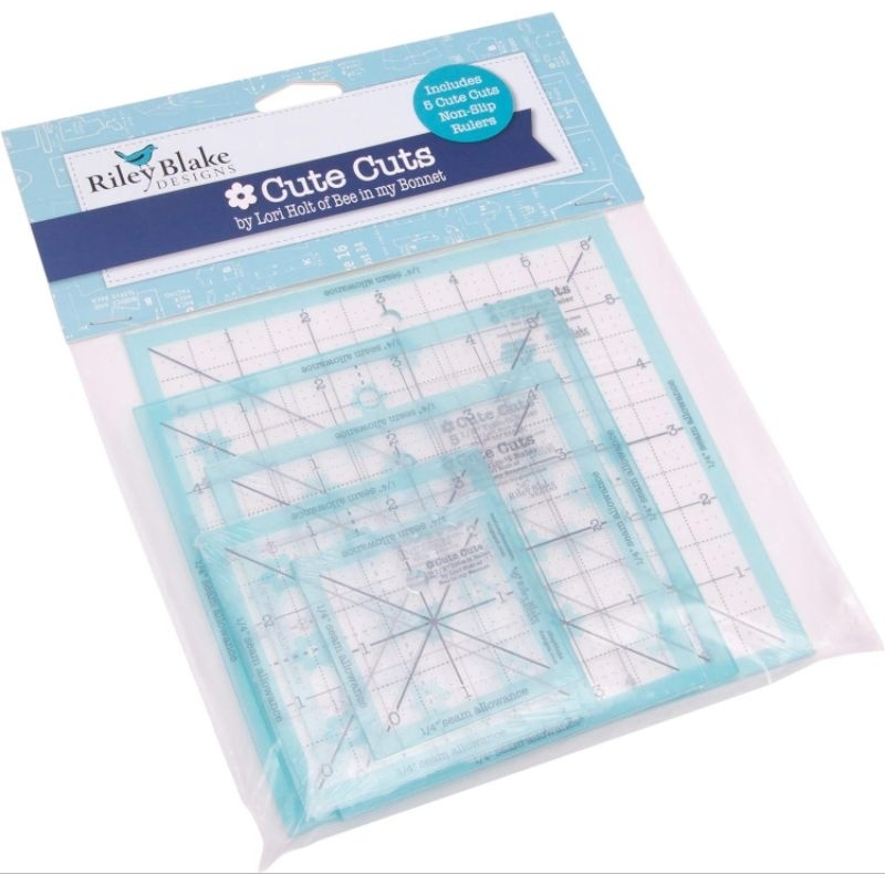 

RILEY BLAKE DESIGNS Trim IT Ruler 2.5 to 6.5, Aqua