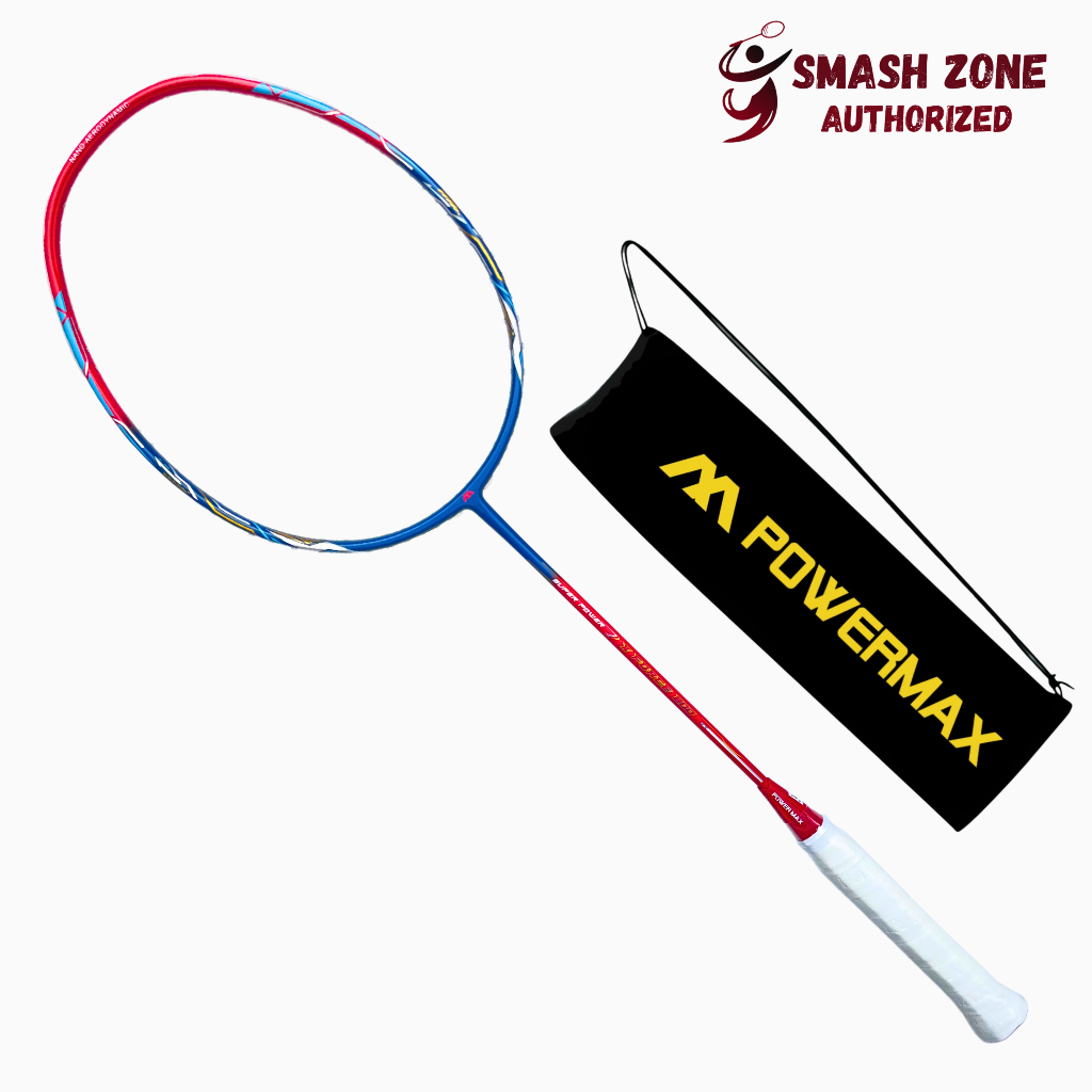 Raket Badminton POWER MAX X Force 800 Original 4U Head Heavy Raket Bulu Tangkis Olahraga Bulutangkis