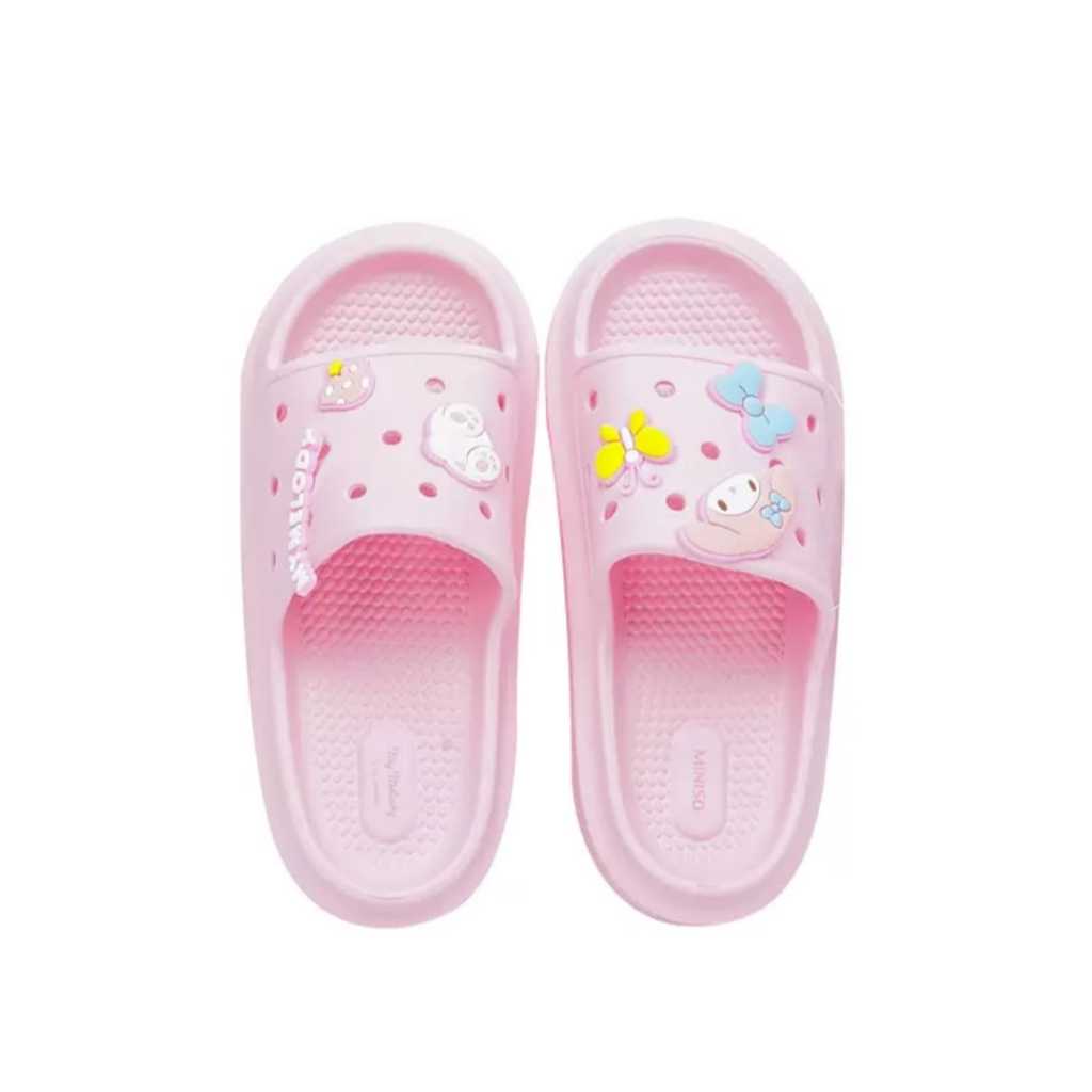 Slipper / Sandal Karet DIY Sanrio Ori Miniso