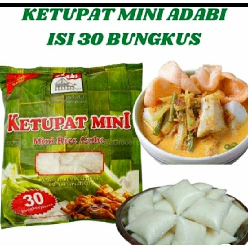 

KETUPATMINI ADABI ISI 30PCS ORIGINAL