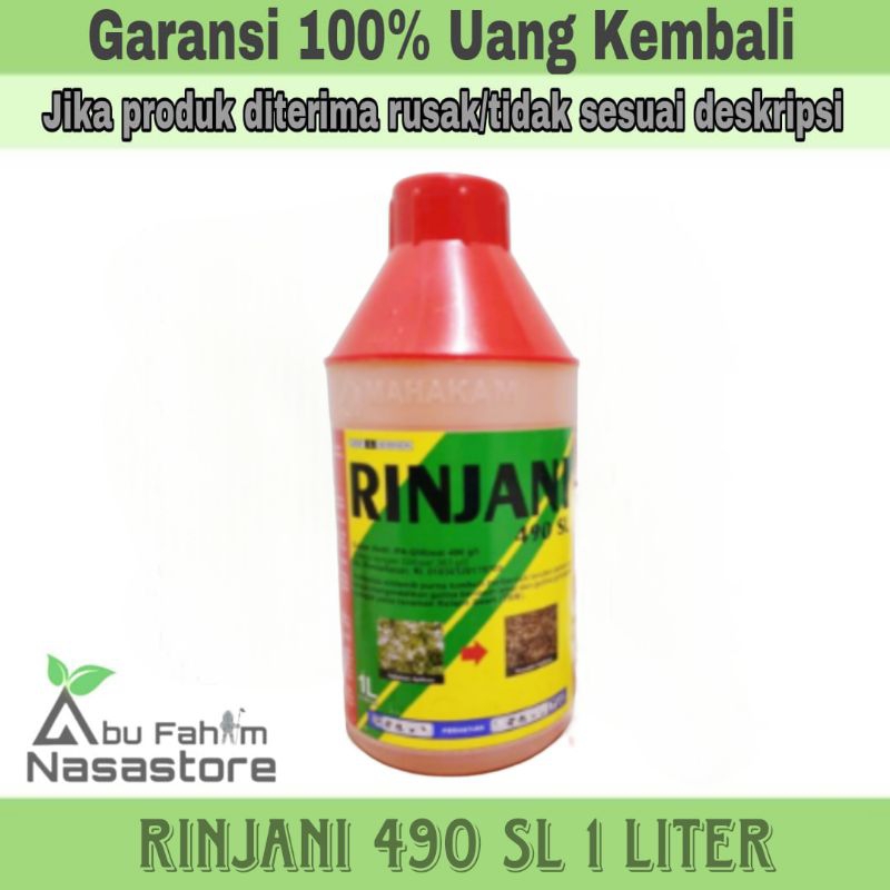 HERBISIDA SISTEMIK RINJANI 490 SL 1 LITER/PESTISIDA
